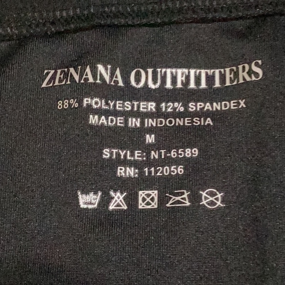 ZENANA OUTFITTERS Zip front Jacket w/Pink trim Med - Picture 6 of 6